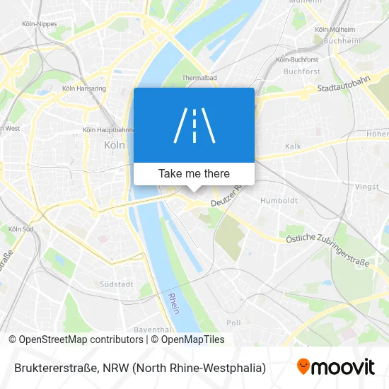 Bruktererstraße map