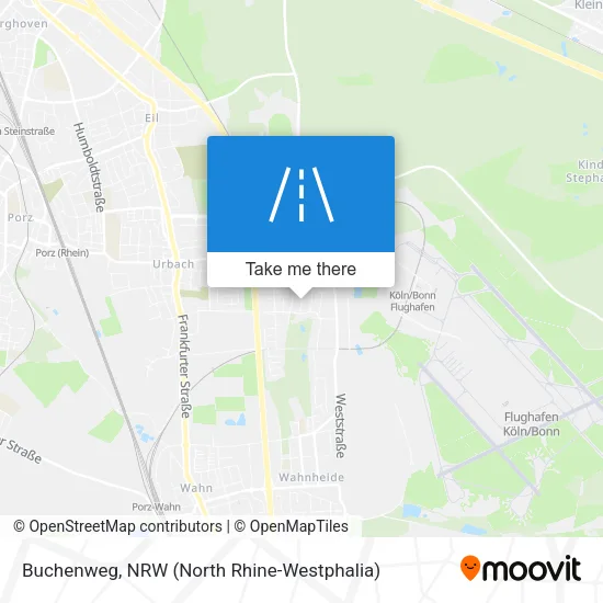 Buchenweg map