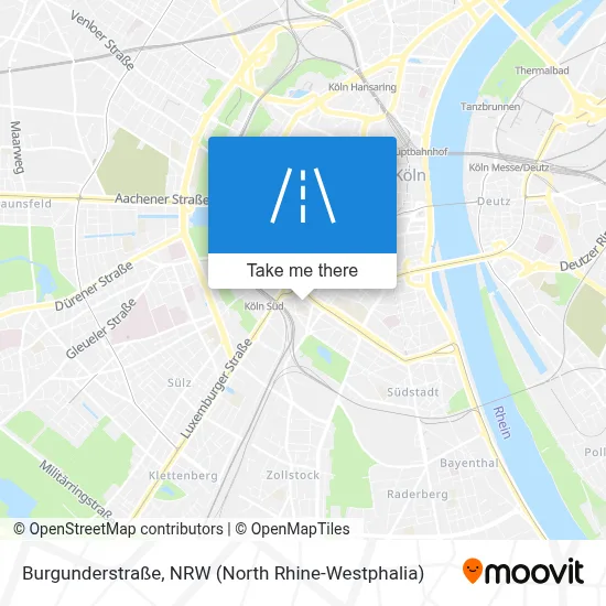 Burgunderstraße map