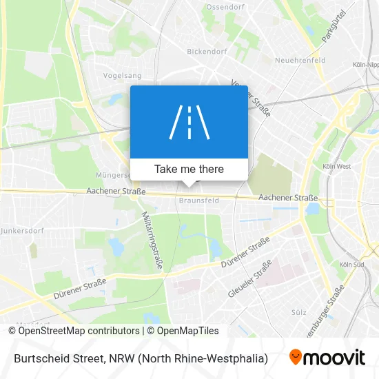 Burtscheider Straße map