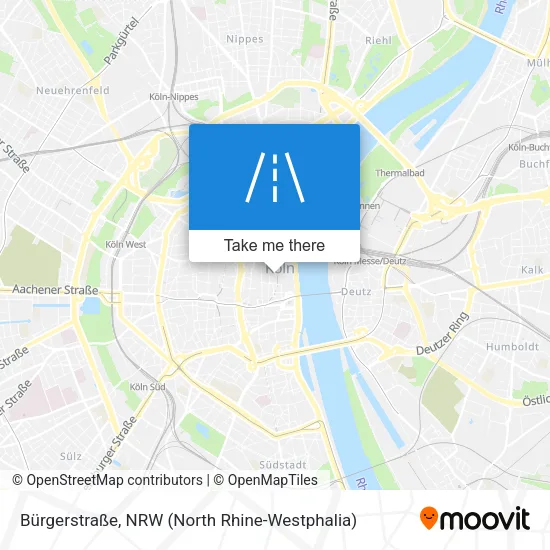 Bürgerstraße map