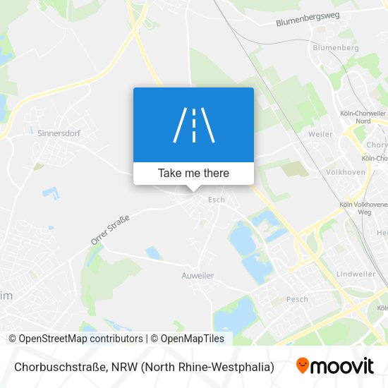 Chorbuschstraße map
