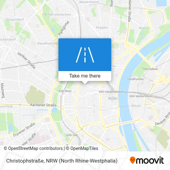 Christophstraße map