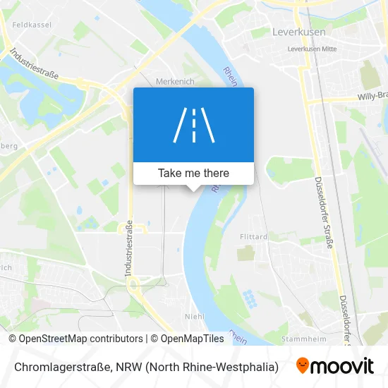 Chromlagerstraße map