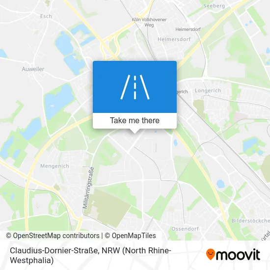 Карта Claudius-Dornier-Straße
