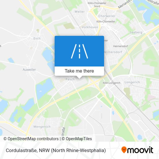 Cordulastraße map