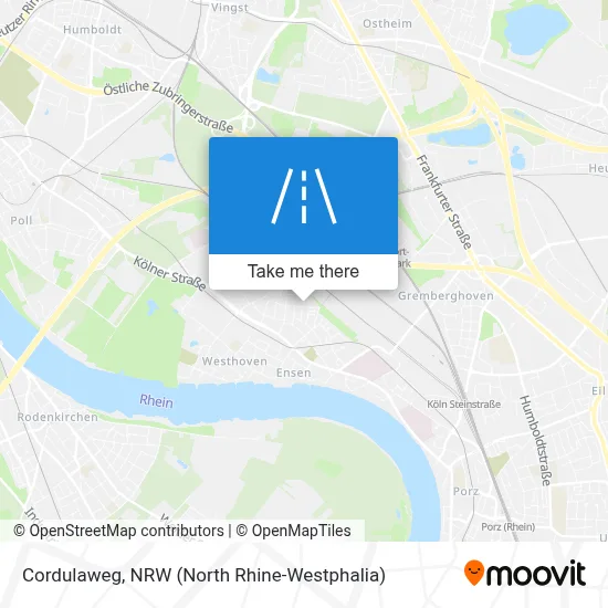 Cordulaweg map