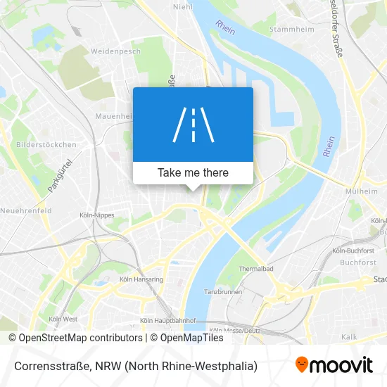 Corrensstraße map