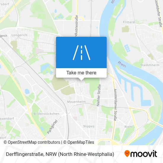 Derfflingerstraße map