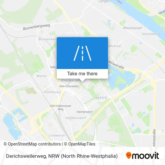 Derichsweilerweg map