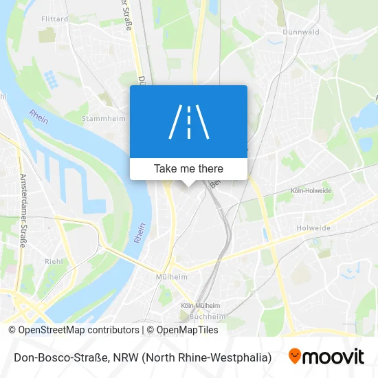 Карта Don-Bosco-Straße