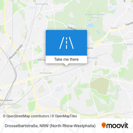 Drosselbartstraße map