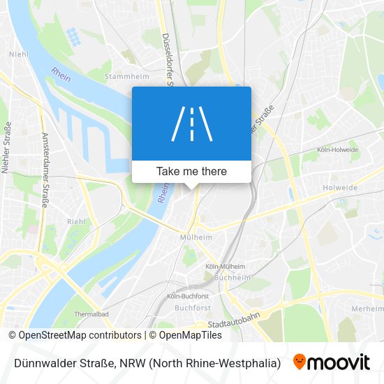 Dünnwalder Straße map