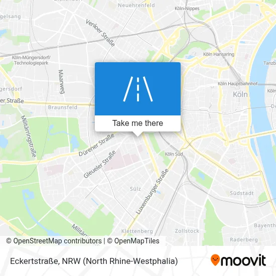 Eckertstraße map