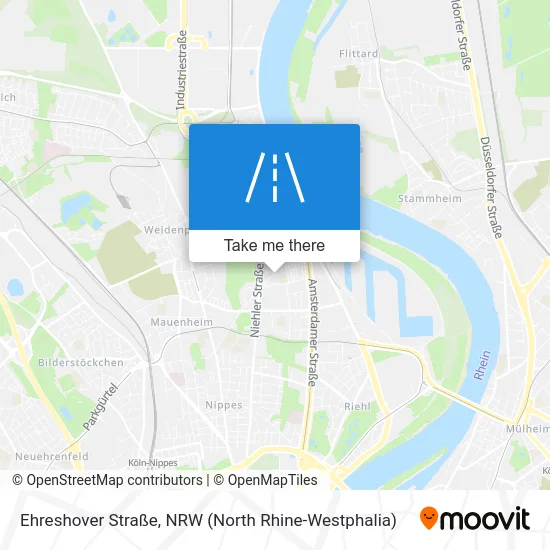 Ehreshover Straße map