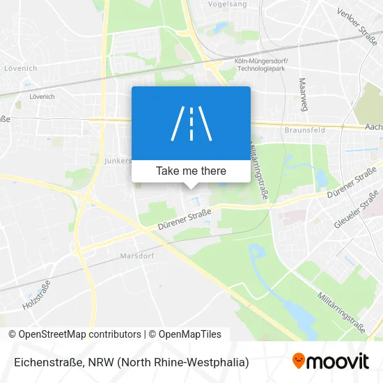 Карта Eichenstraße