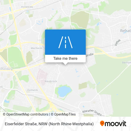 Eiserfelder Straße map