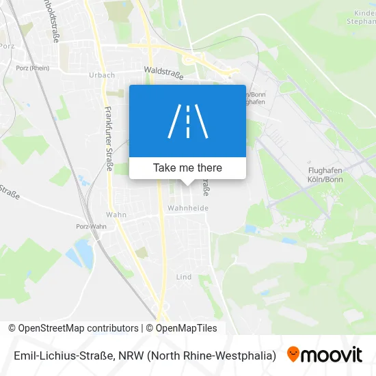 Emil-Lichius-Straße map
