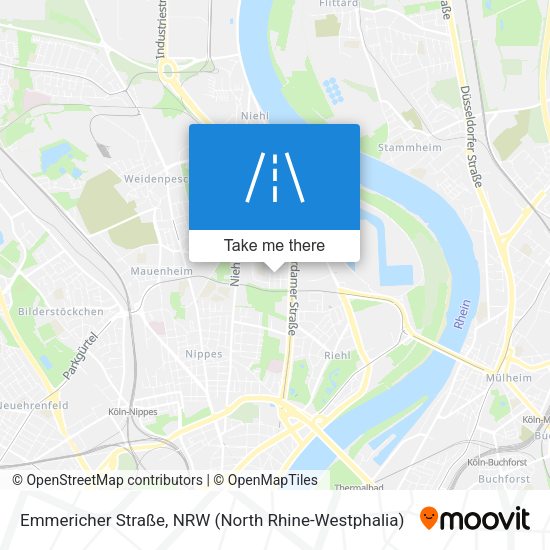 Emmericher Straße map
