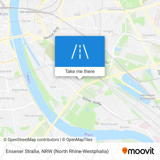 Карта Ensener Straße
