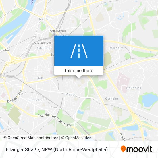 Erlanger Straße map