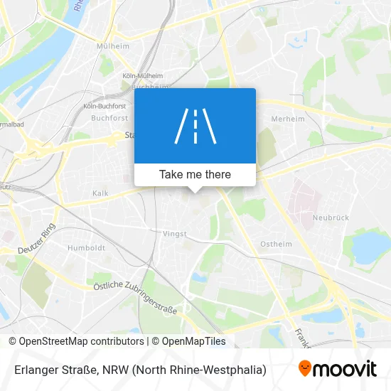 Erlanger Straße map