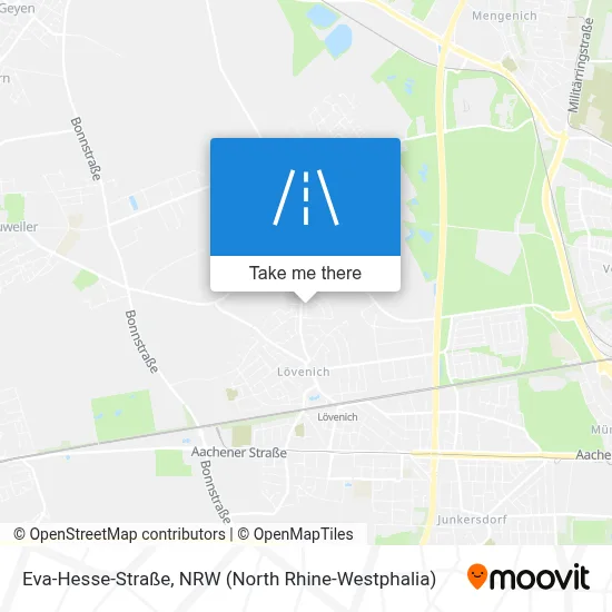 Eva-Hesse-Straße map