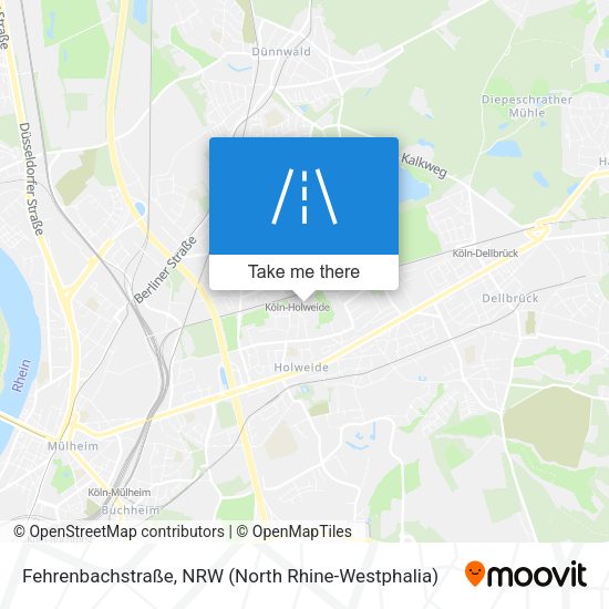 Fehrenbachstraße map