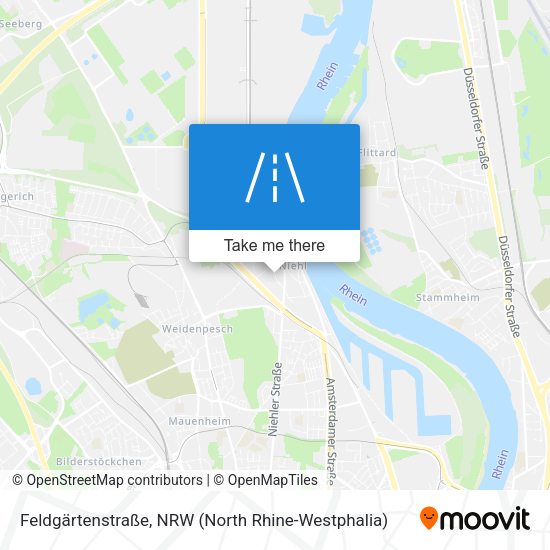 Feldgärtenstraße map