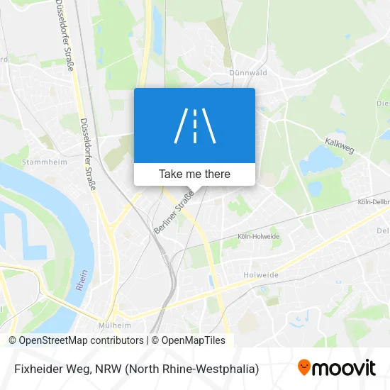 Карта Fixheider Weg