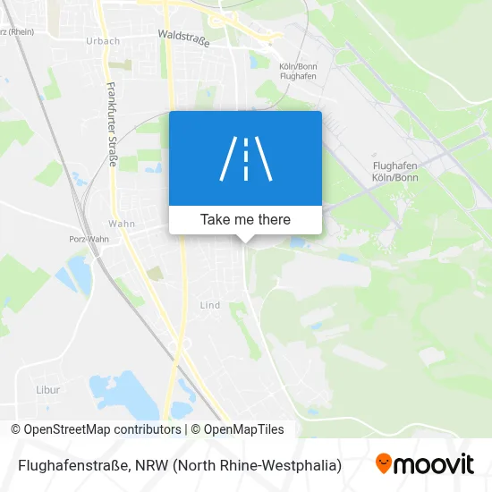 Flughafenstraße map