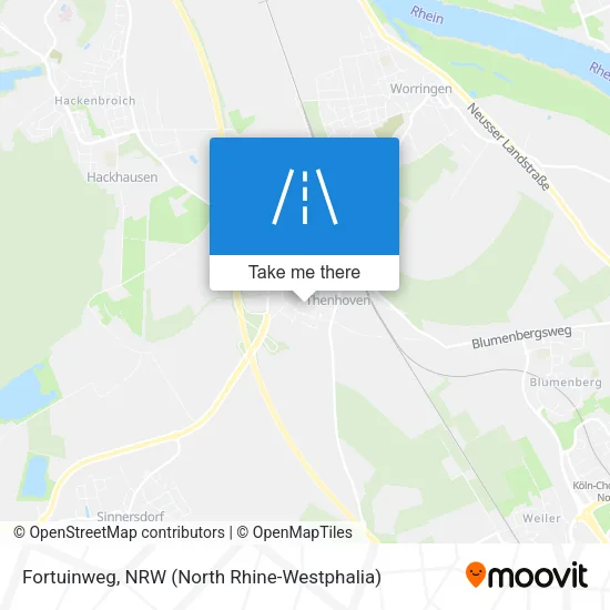 Карта Fortuinweg