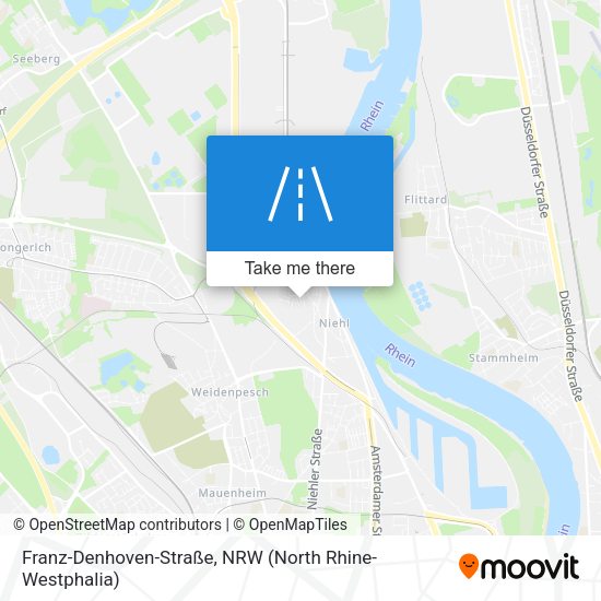 Franz-Denhoven-Straße map