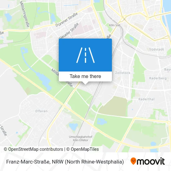 Карта Franz-Marc-Straße