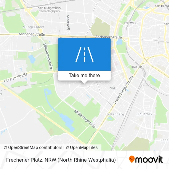Карта Frechener Platz