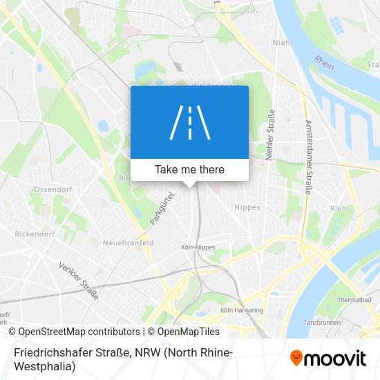 Friedrichshafer Straße map