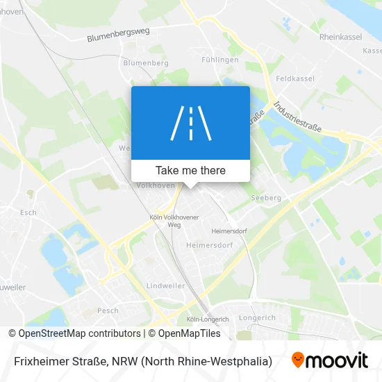 Frixheimer Straße map