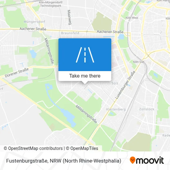 Fustenburgstraße map