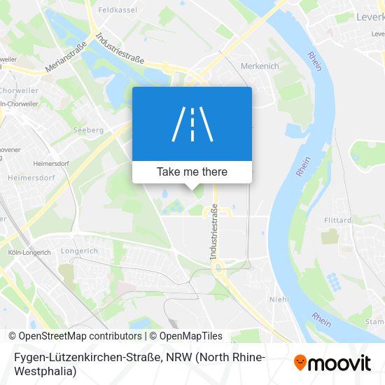 Fygen-Lützenkirchen-Straße map
