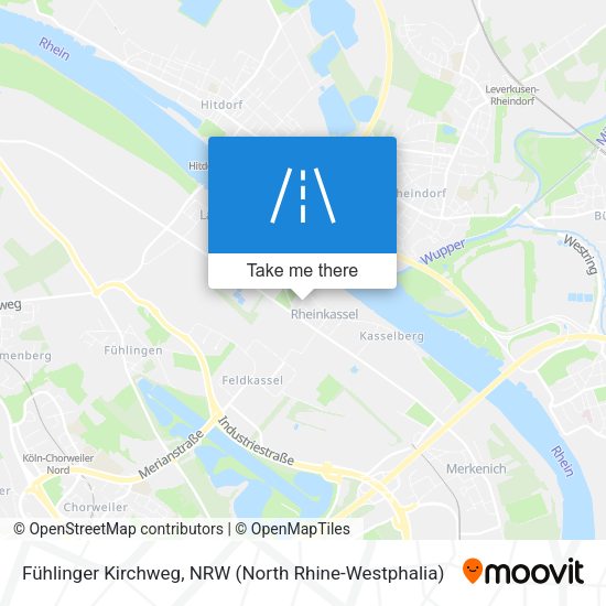Fühlinger Kirchweg map