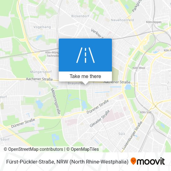 Fürst-Pückler-Straße map