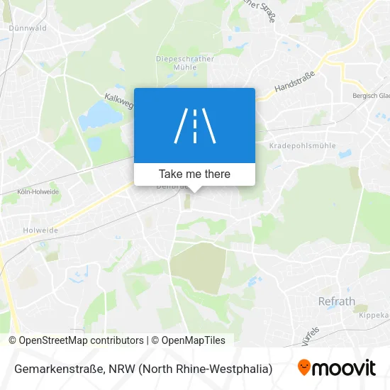 Gemarkenstraße map
