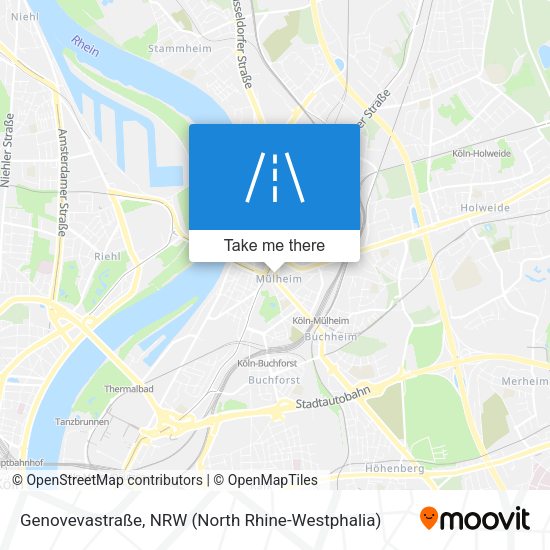 Genovevastraße map