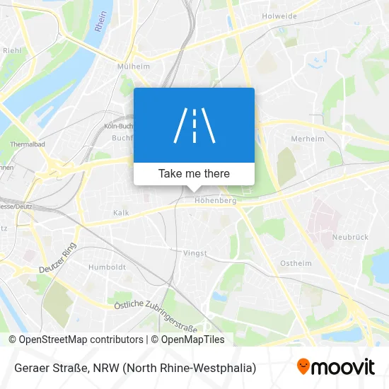 Geraer Straße map