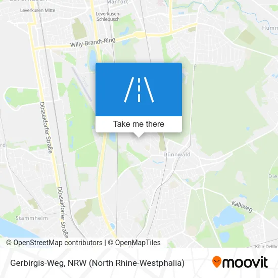 Карта Gerbirgis-Weg