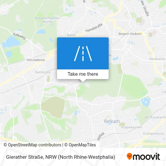 Gierather Straße map