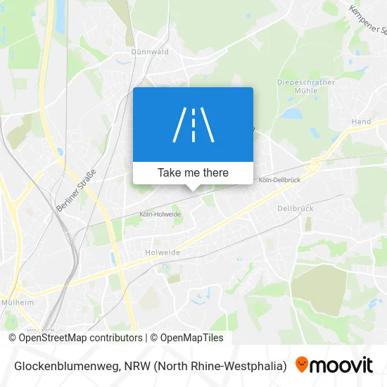 Glockenblumenweg map