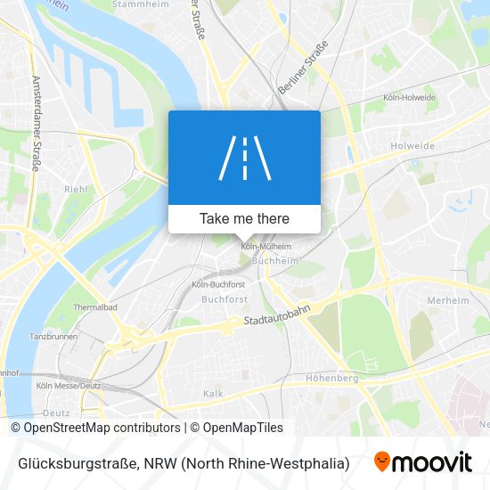 Glücksburgstraße map