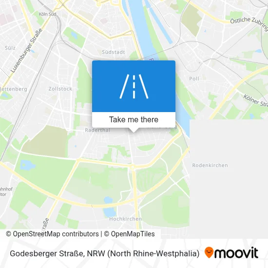 Godesberger Straße map