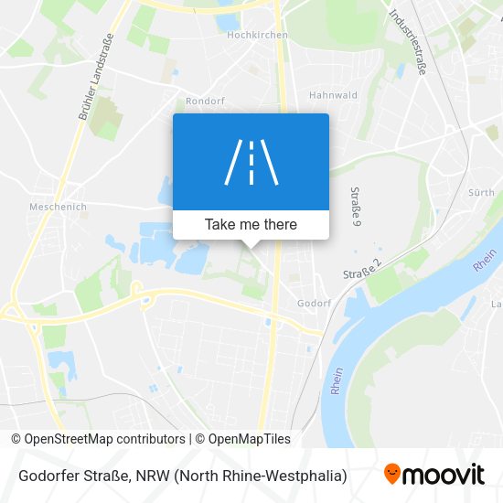 Godorfer Straße map